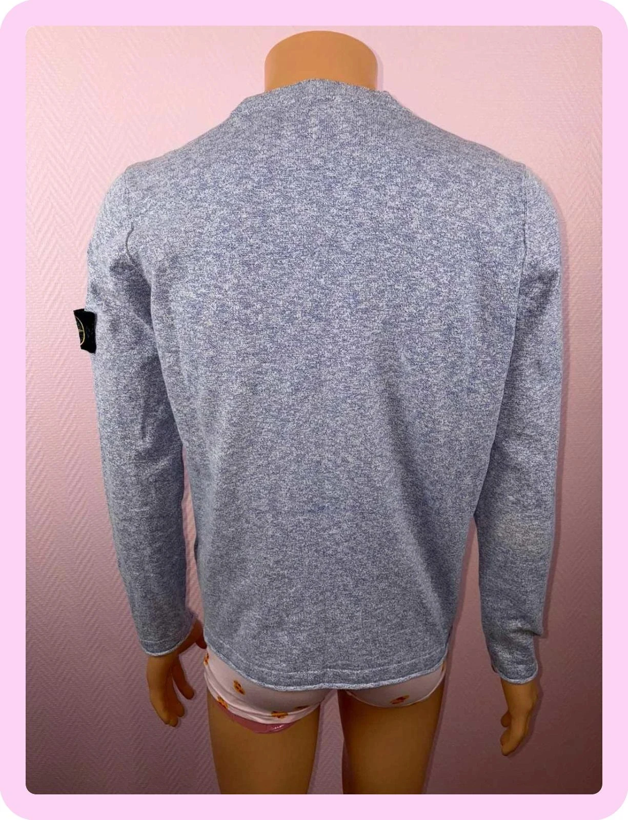 Suéter leve masculino Stone Island tamanho L em ótimo estado – photo 7